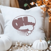 Sprechblase Oh Plotterdatei SVG DXF FCM